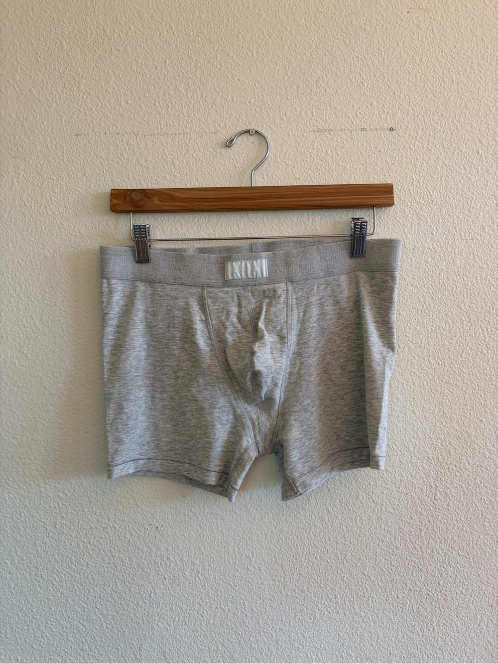 SKIMS Light Gray Men's Boxer Briefs